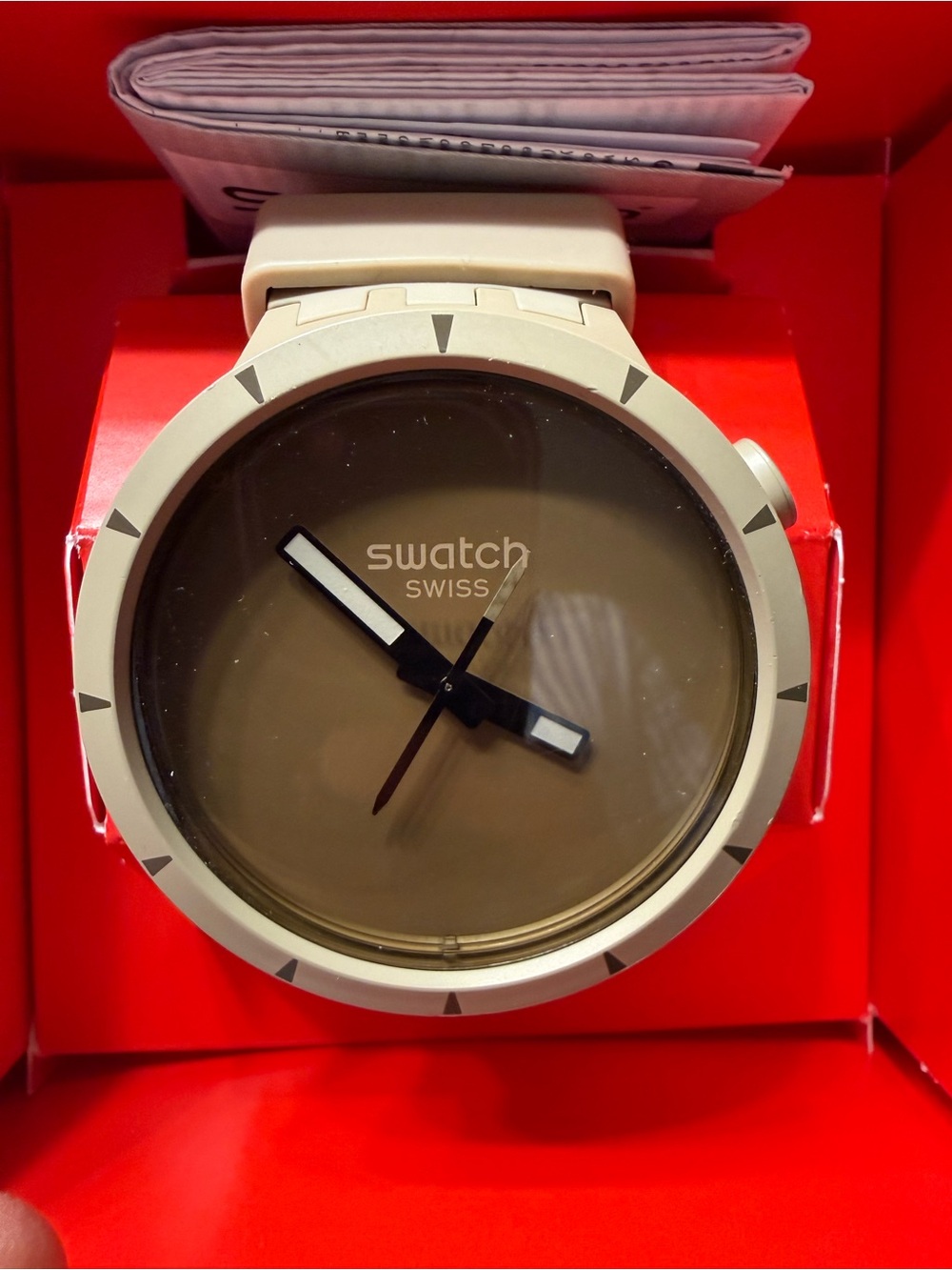 SWATCH BIG BOLD BIOCERAMIC DESERT